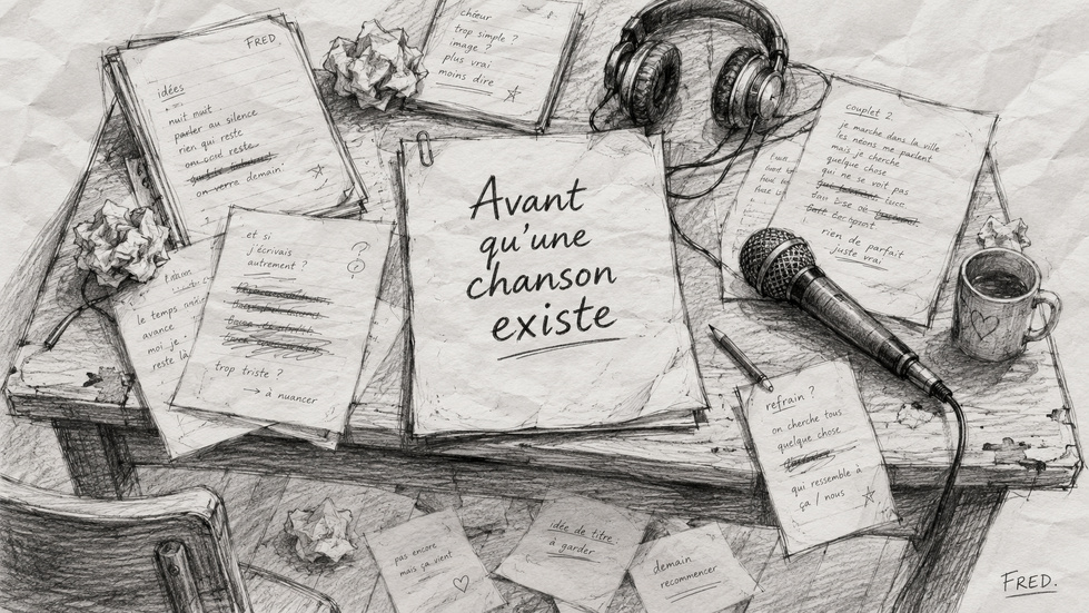 Avant qu’une chanson existe | Coulisse de création d'une chanson Avant qu’une chanson existe | Coulisse de création d'une chanson